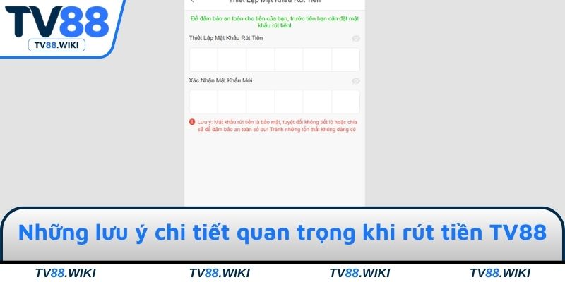 Lưu ý quan trọng khi thực hiện rút vốn tại hệ thống